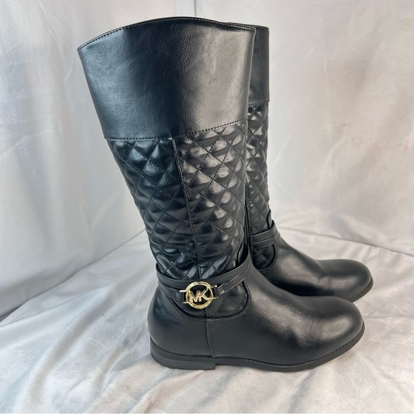 Michael Kors Makena Black Boots Size 5 - Picture 11 of 11